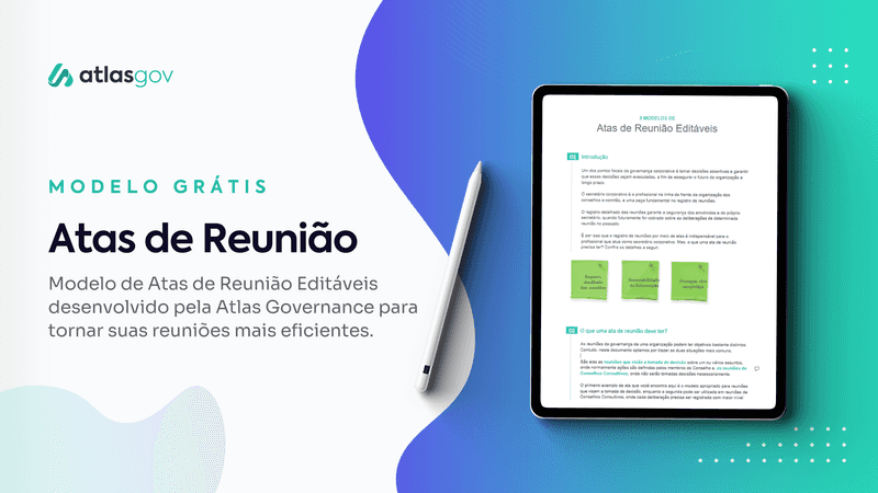 Modelo de Atas de Reunião Editáveis